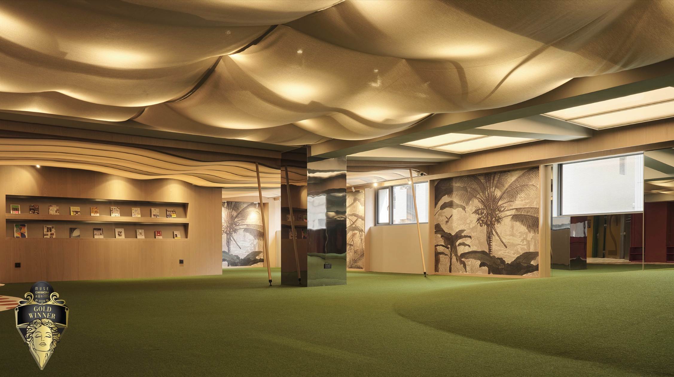 台中紅點文旅獲得2026 MUSE Design Awards台中飯店推薦